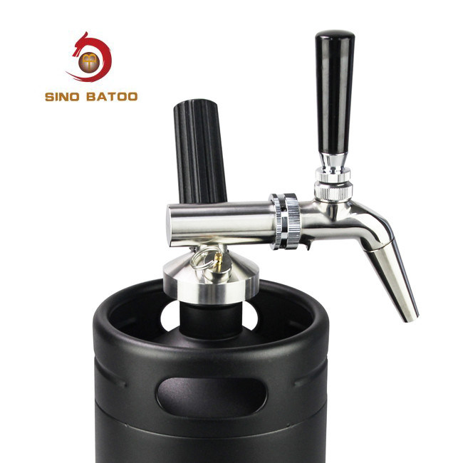 Matt Black Nitro Cold Brew Coffee Maker Food Grade 304 Stainless Steel